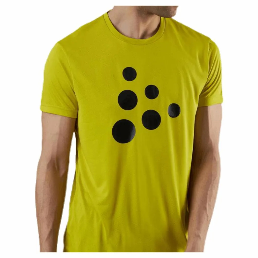 Craft Eaze SS Mesh Tee Black/Green* Löpning|T-Shirts