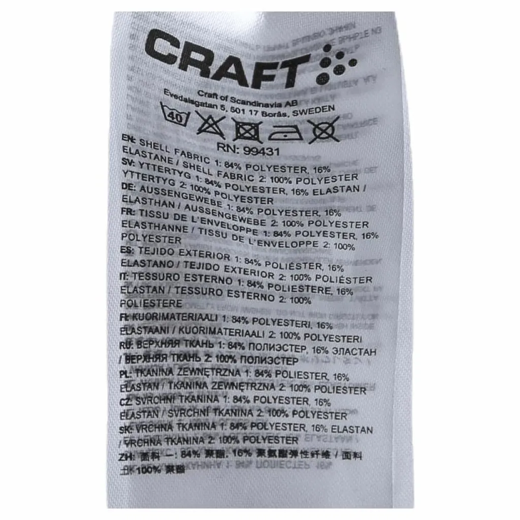 Craft Eaze Tights Black/Grey* Tights|Träning