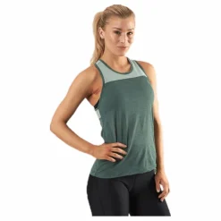 BLACC Electra light weight tank Green* Löpning|Linnen