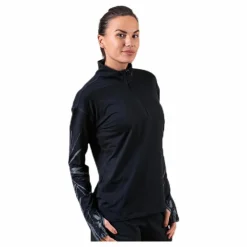 Nike Element Flsh Half-Zip Black/Silver* Tröjor|Löpning
