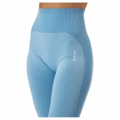 Famme Elevate Wave Leggings 2 Melange Blue* Tights|Träning