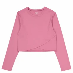 BLACC Ella Overlap Long Sleeve Top Mellow Mauve* Tröjor|Träning