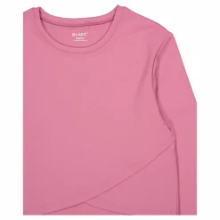 BLACC Ella Overlap Long Sleeve Top Mellow Mauve* Tröjor|Träning