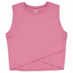 BLACC Ella Overlap Tank Top Mellow Mauve* Linnen|Träning