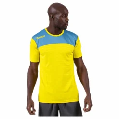 Kempa Emotion 2.0 Shirt Blue/Yellow* Inomhussporter|T-Shirts