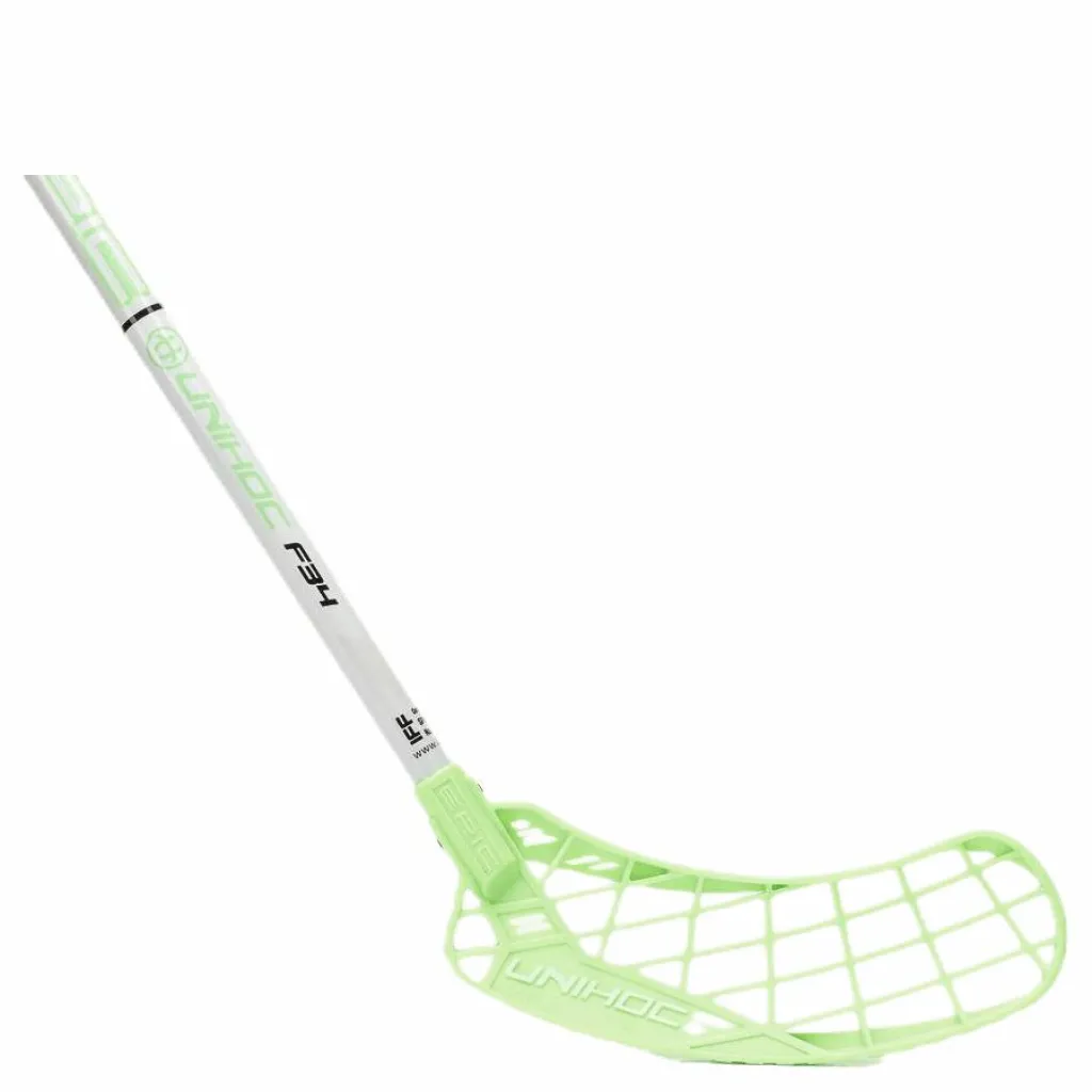 Unihoc EPIC 92 cm Flex 34 White/Green* Inomhussporter|Leksaker Och Spel