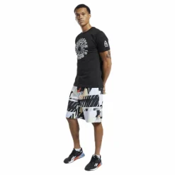 Reebok Epic Cordlock Amrap Patterned* Shorts|Träning