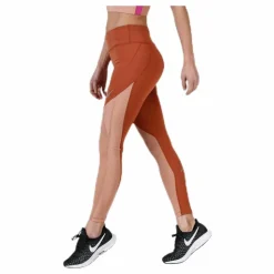 Nike Epic Lux 7/8 Mesh Pink/Beige* Tights|Löpning