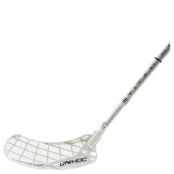 Unihoc Epic Titan Superskin Pro 104 cm Flex 26 White/Silver* Inomhussporter