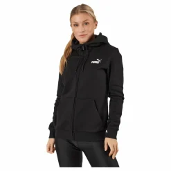 Puma Ess Small Logo Full-zip Hoodie Black* Träning|Tröjor