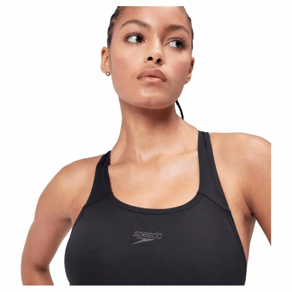 Speedo Essentail Endurance+ Legsuit Black*Barn Simning|Badkläder