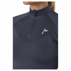 Famme Essential Long Sleeve Dark Grey* T-Shirts|Träning