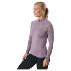 Famme Essential Long Sleeve Dark Pink* Underställ|Träning