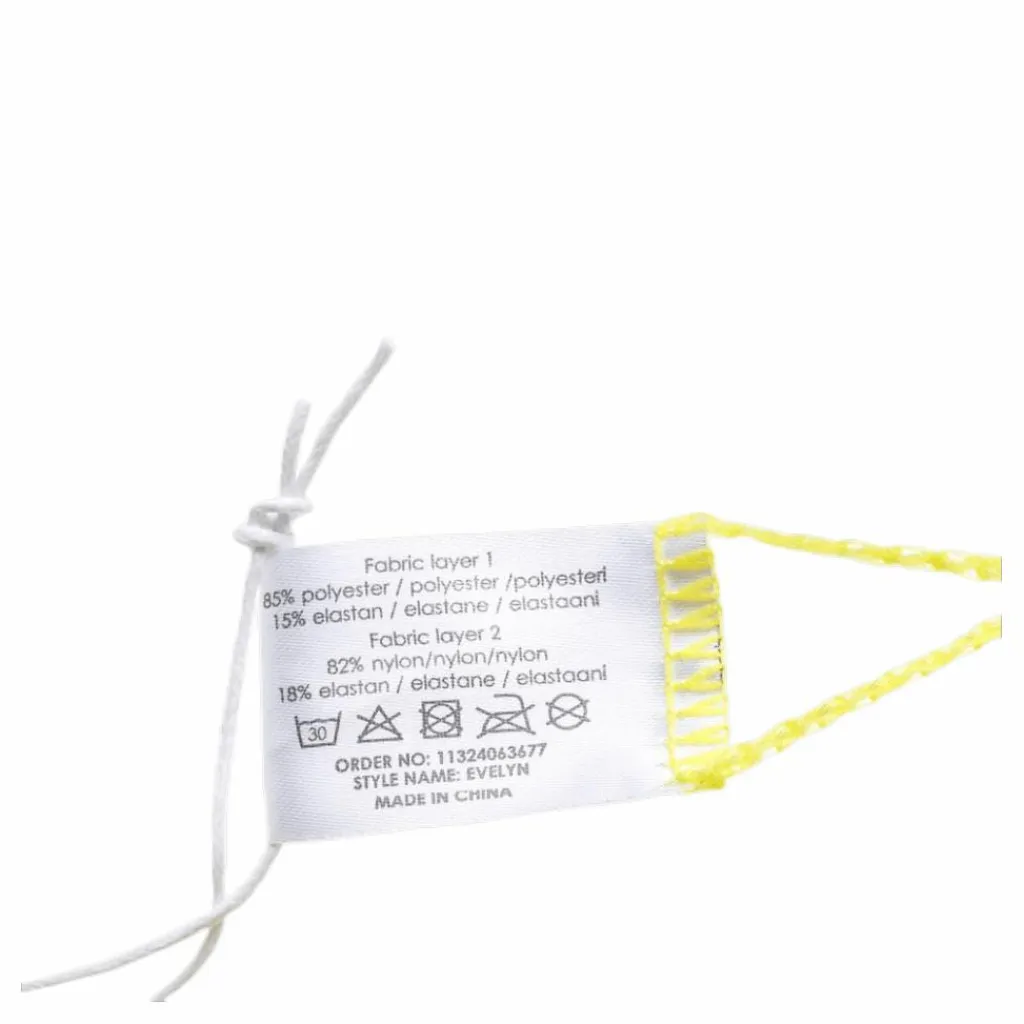 Wyte Evelyn Reversible Patterned/Yellow* Simning|Badkläder