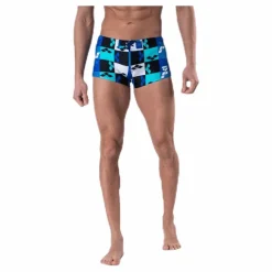 Arena Factory Low Waist Short Blue* Simning|Badkläder