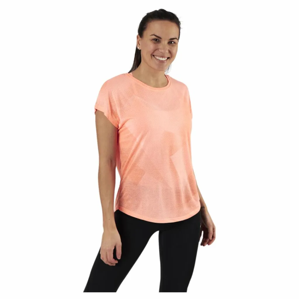 Only Play Fan Loose Burnout Ss Tee* T-Shirts|Träning