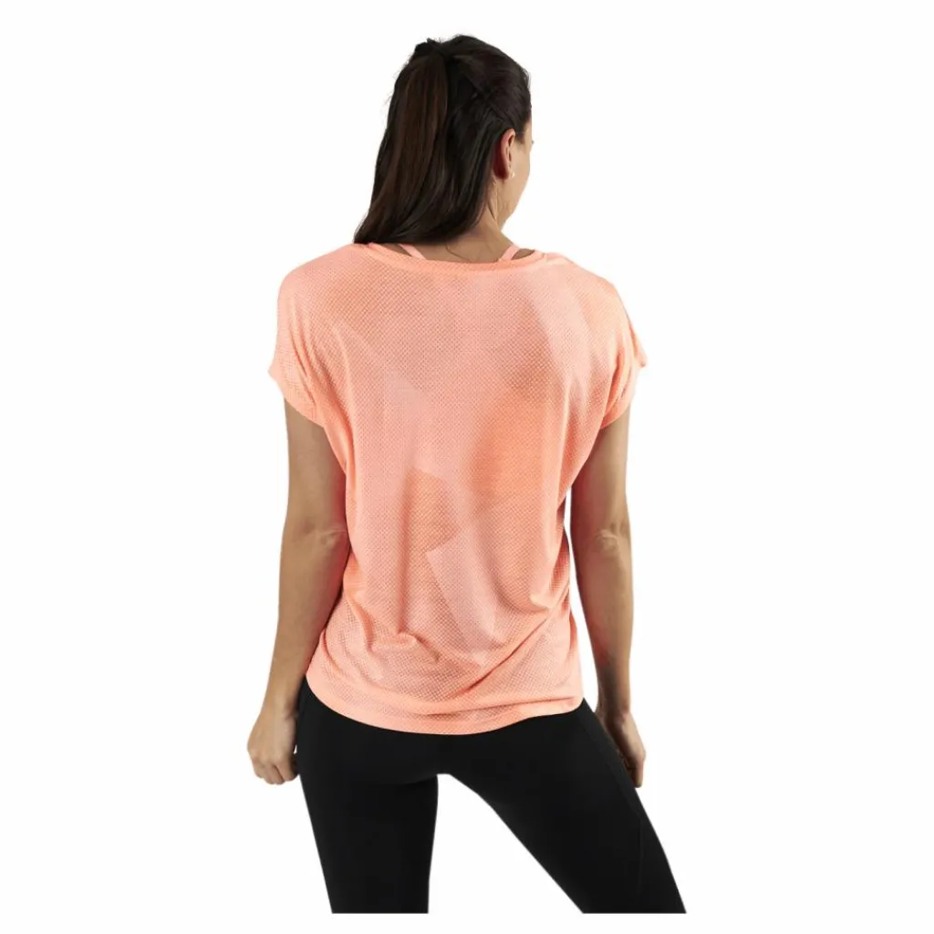 Only Play Fan Loose Burnout Ss Tee* T-Shirts|Träning