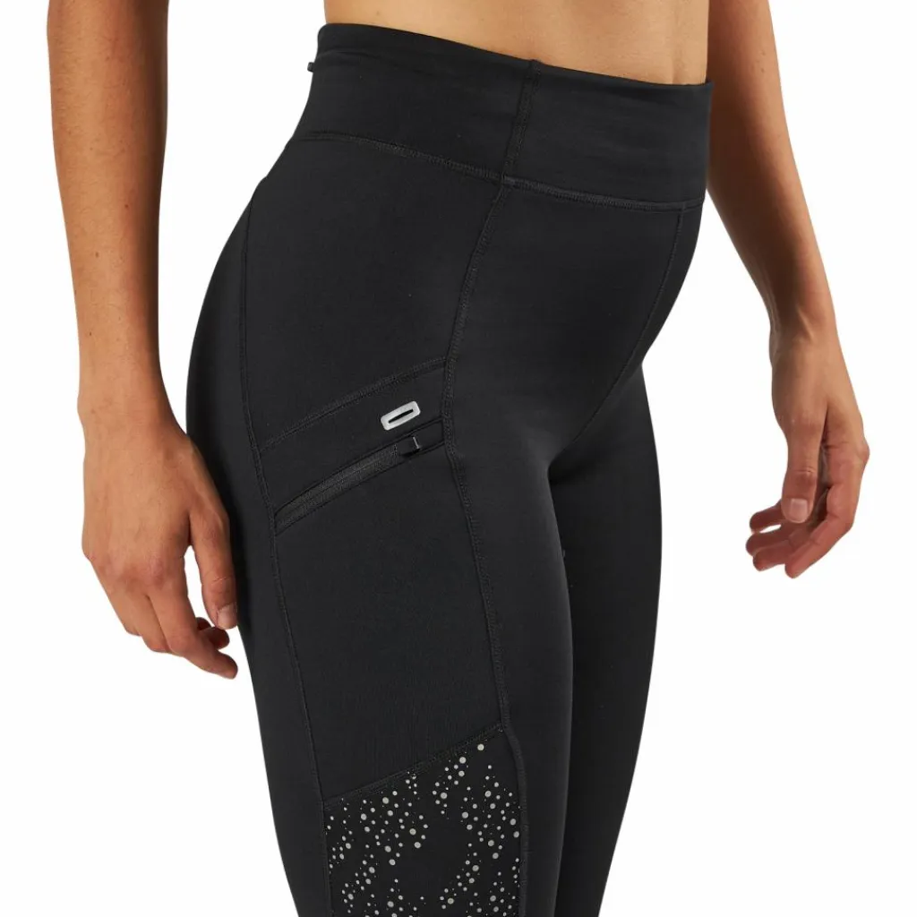 BLACC Fast Lane Winter Tights Black/Silver* Löpning|Träning