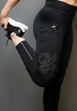 BLACC Fast Lane Winter Tights Jet Black* Löpning|Träning