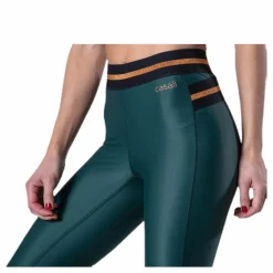 Casall Fearless High Waist 7/8 Tights Green* Tights|Träning