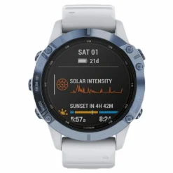 Garmin Fenix 6 Pro Solar Blue/White* Cykling|Simning