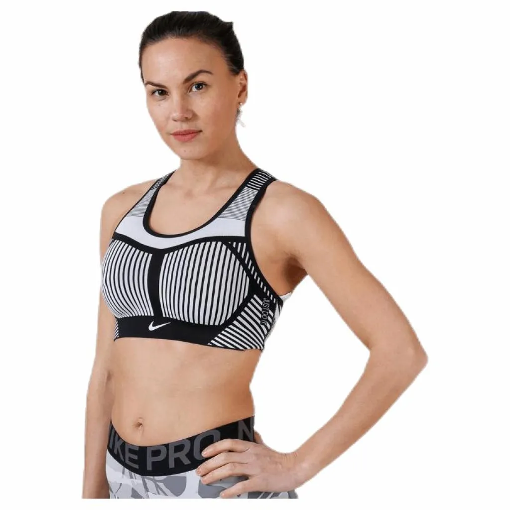 Nike Fe/nom Flyknit Bra Black/Grey* Sport-Bh:Ar|Träning