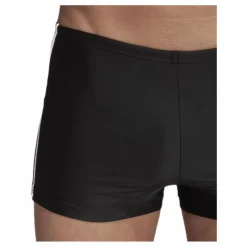 adidas Fitness 3 Stripes Swim Boxer Black / White* Simning|Badkläder
