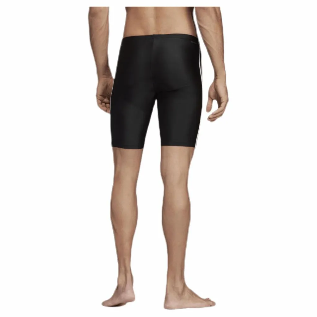 adidas Fitness 3 Stripes Swim Jammer Black / White* Simning|Badkläder