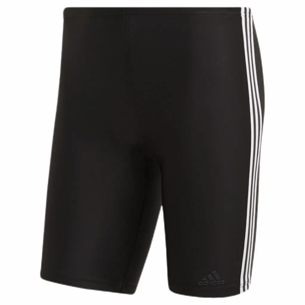 adidas Fitness 3 Stripes Swim Jammer Black / White* Simning|Badkläder