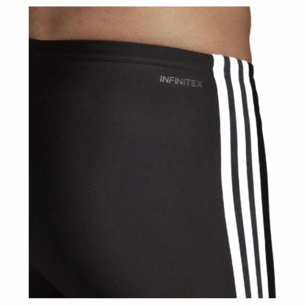 adidas Fitness 3 Stripes Swim Jammer Black / White* Simning|Badkläder