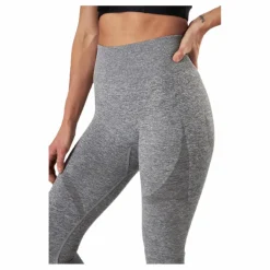 BLACC Fitness Melange Tights Grey* Träning|Tights