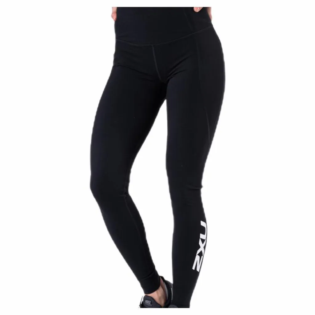 2XU Fitness NewHeightComp Tight White/Black* Tights|Träning