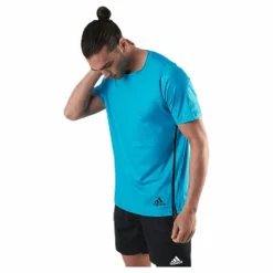 adidas FL Primeblue Tee Blue* T-Shirts|Träning