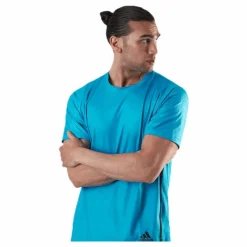 adidas FL Primeblue Tee Blue* T-Shirts|Träning