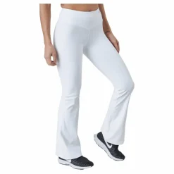 BLACC Flatter High Waist Flare Pants White* Träning|Byxor