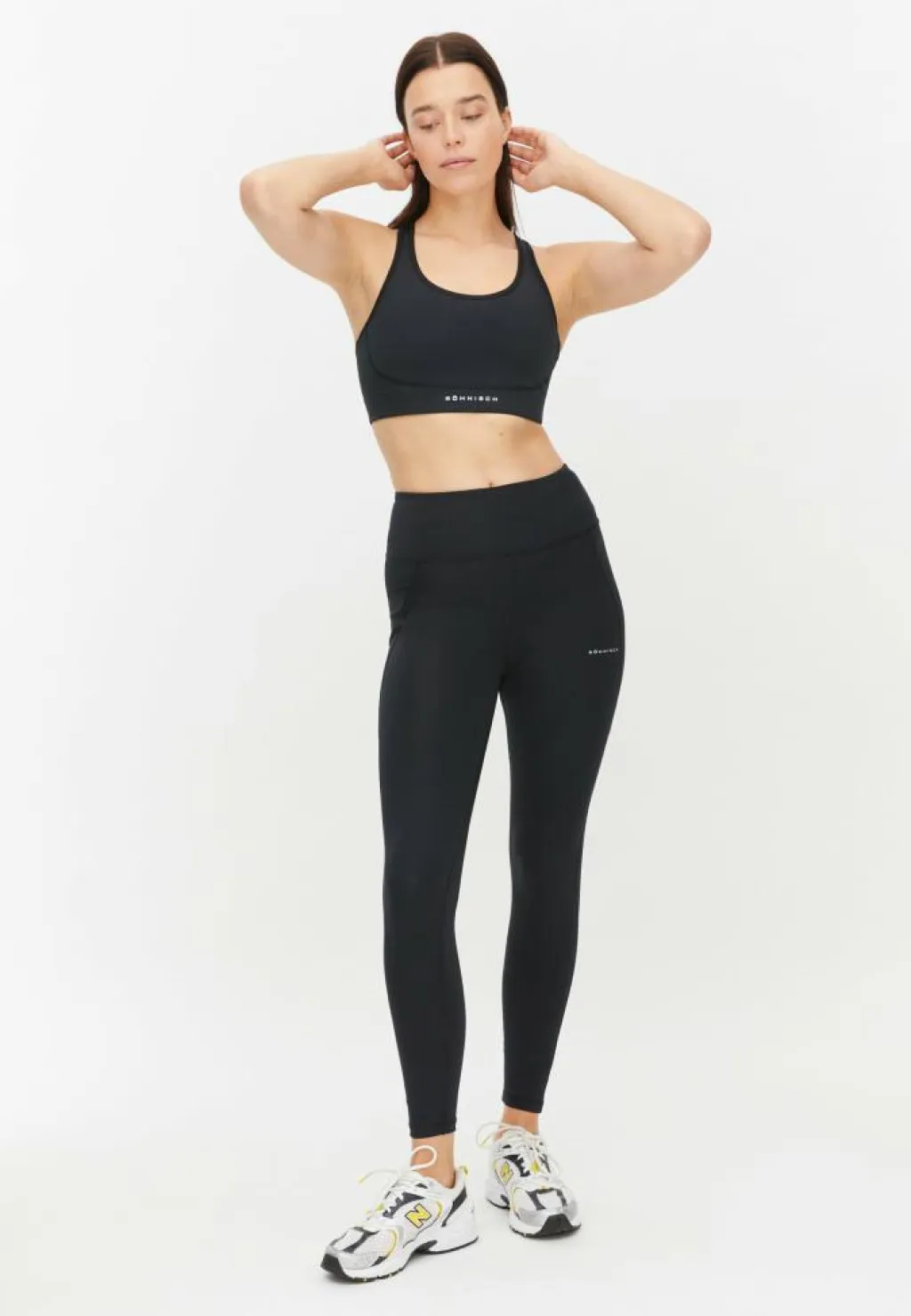 Röhnisch Flattering High Waist Tights Black* Träning|Tights