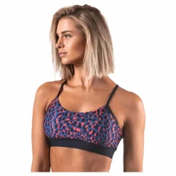 Röhnisch Flattering Sportsbra Blue/Pink* Sport-Bh:Ar|Träning