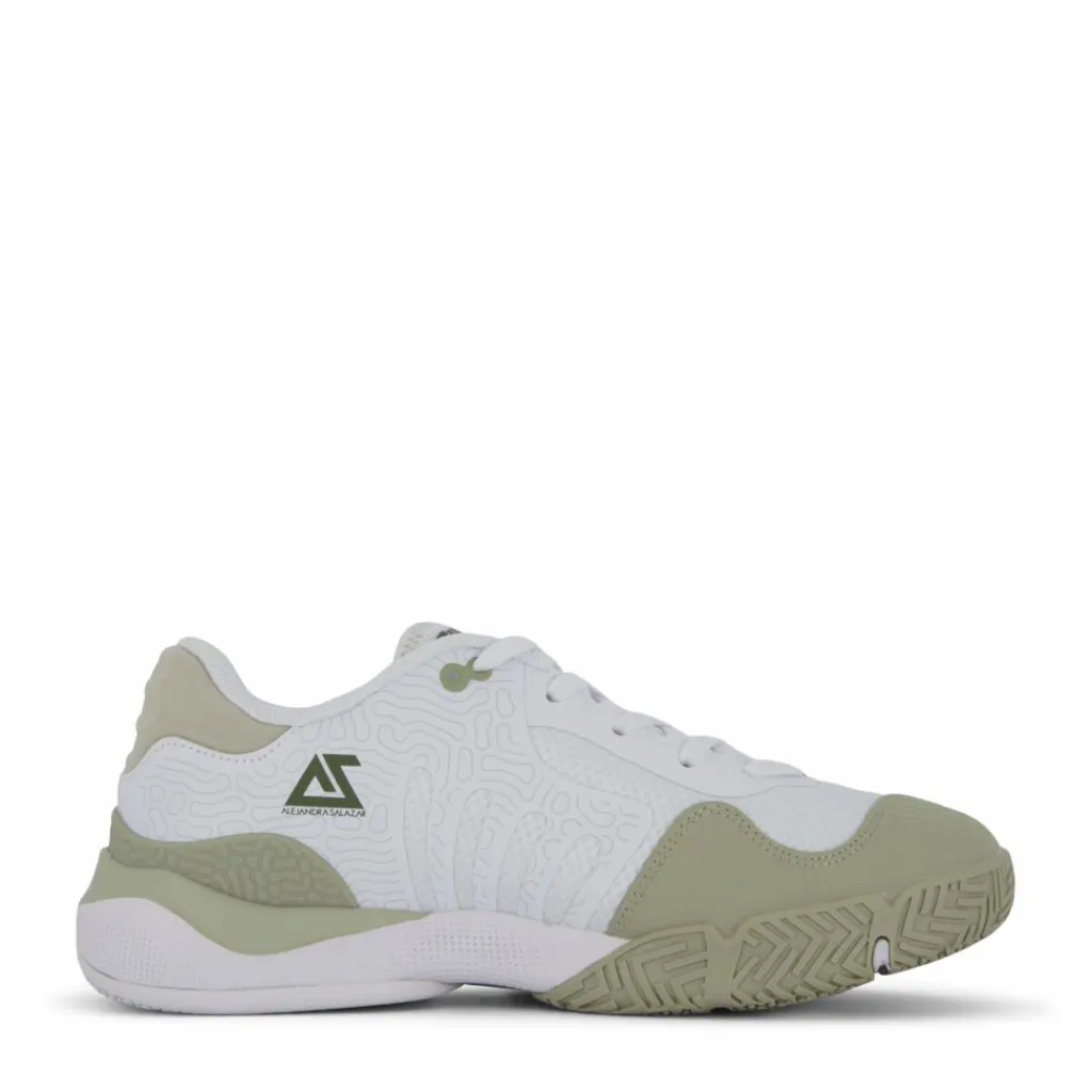 Bullpadel Flow Hybrid Fly 22i White/kaki* Racketsporter|Träningsskor