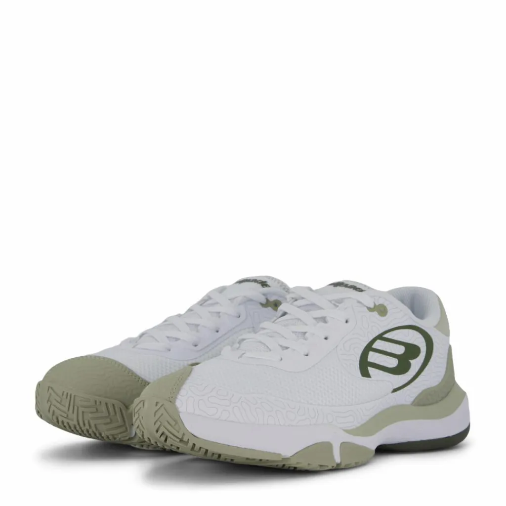 Bullpadel Flow Hybrid Fly 22i White/kaki* Racketsporter|Träningsskor