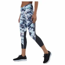 Under Armour Fly Fast Printed Crop Blue* Tights|Löpning