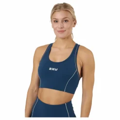 2XU Form Swift Crop Moonlight/off White* Sport-Bh:Ar|Träning