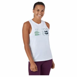 2XU Form Tank White/willow Green* Löpning|Linnen