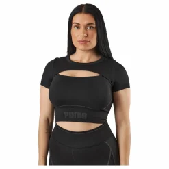 Puma Formknit Seamless Baby Tee Black-strong Gray* Linnen|Träning