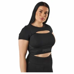 Puma Formknit Seamless Baby Tee Black-strong Gray* Linnen|Träning