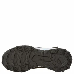 adidas Fortarun All Terrain Cloudfoam Sport Running Elastic Lace and Top Strap Shoes Focus Olive / Pulse Blue / Shadow Olive*Barn Löparskor|Löpning