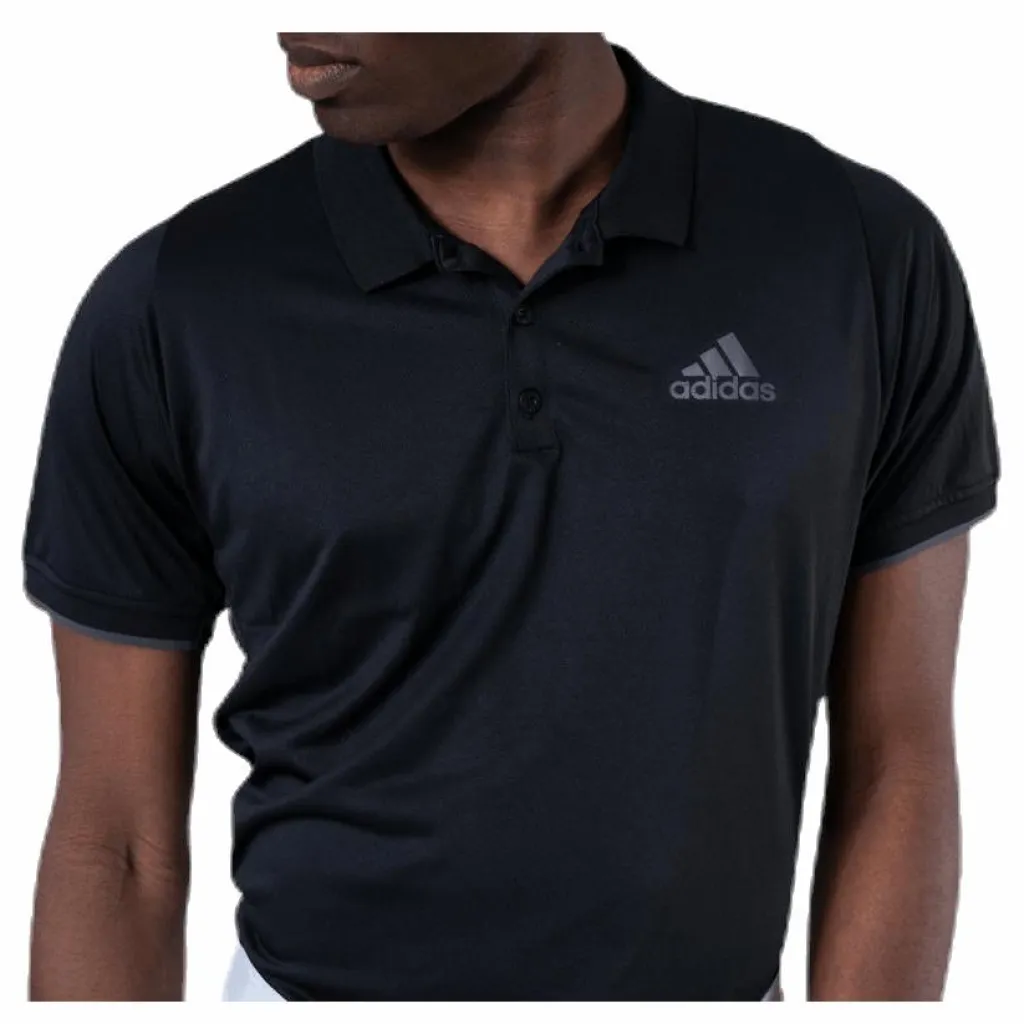 adidas Freelift Polo Black* T-Shirts|Racketsporter