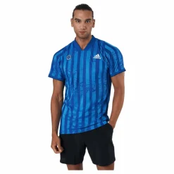 adidas Tennis Freelift Tee Engineered Aerore 000/blue* T-Shirts|Racketsporter