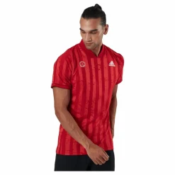 adidas Tennis Freelift Tee Engineered Aerore 000/scarlet* Racketsporter|T-Shirts