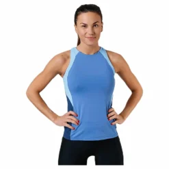 Wyte Freja Tank Top Blue* Linnen|Löpning