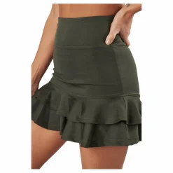 BOW19 Frida Frill Skirt Army* Racketsporter|Kjolar Och Klänningar